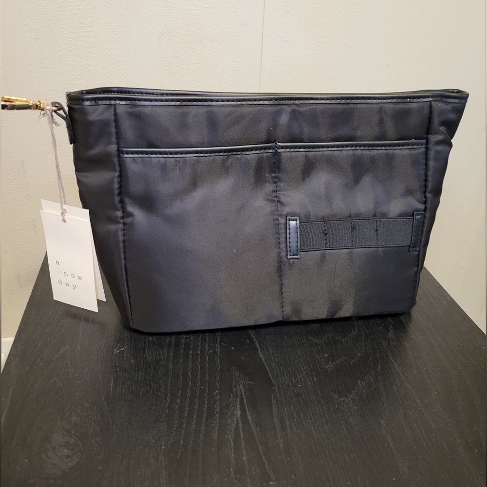 a new day Black Travel Toiletry Bag